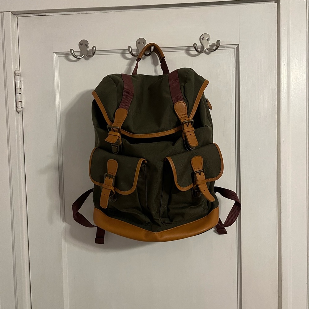 L.L. Bean Green Sportsman’s Rucksack